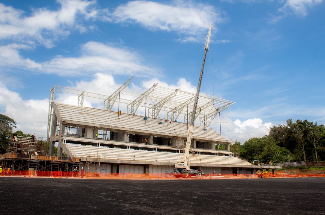 Gradería Estadio de Fútbol, Municipio de Catarina.